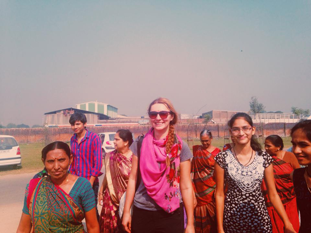 Walking in India