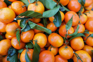 oranges at Split fresh market