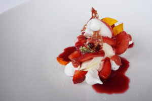 Jy's Colmar - strawberry dessert with cream